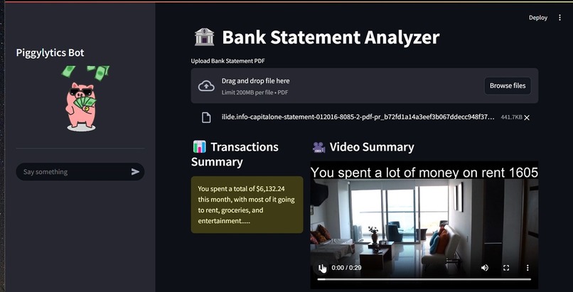 Piggilytics AI screenshot 1
