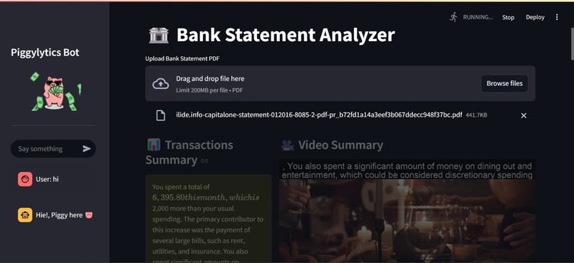 Piggilytics AI screenshot 4